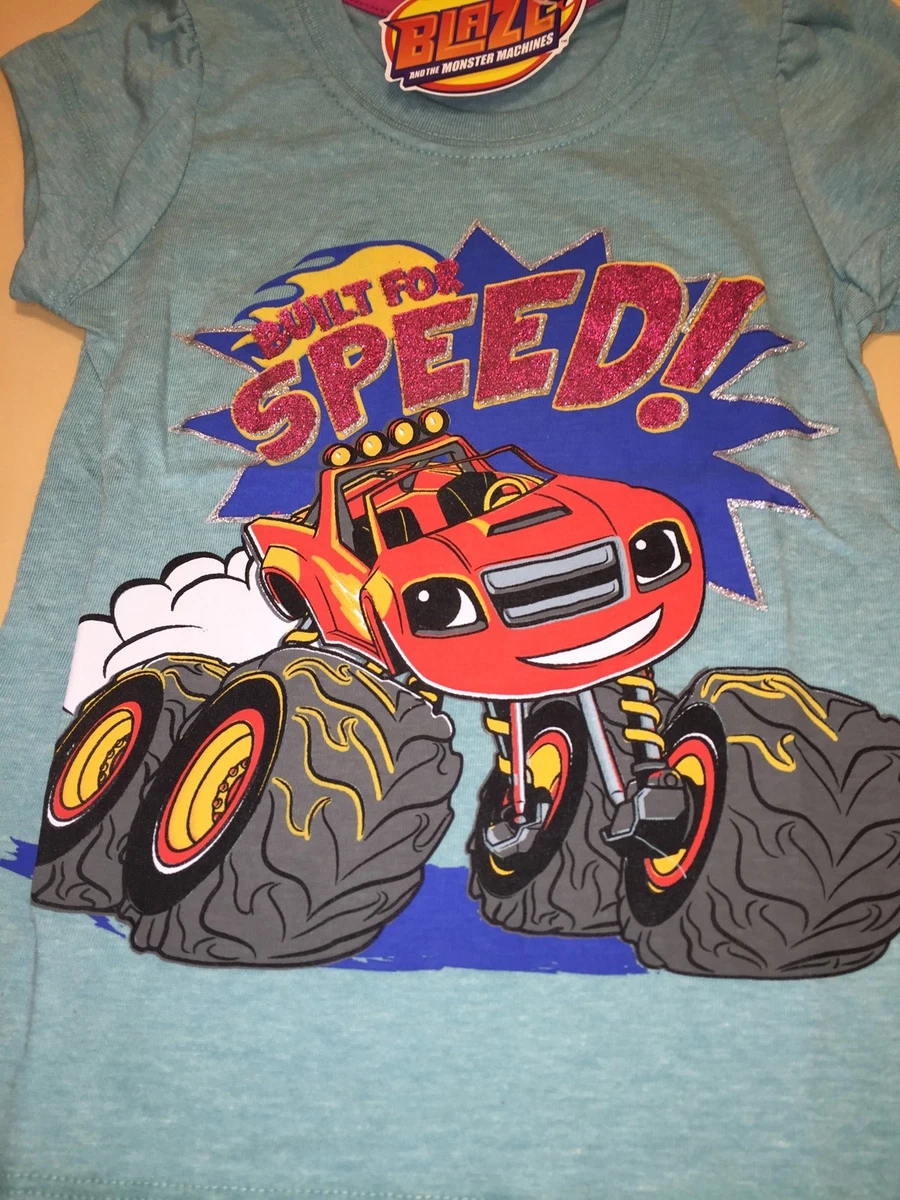 Tee shirt blaze et les monster machine new arrivals