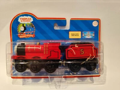 Authentic Thomas the engine wooden James from Learning Curve *READ details