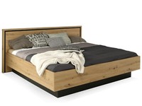 Doppelbett Bett Bettgestell 180X200 Cm Temmy Dekorspanplatte Artisan Eiche