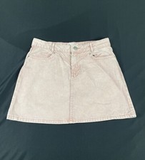 Zara Kids Girl Pink Denim Skirt Size 13-14