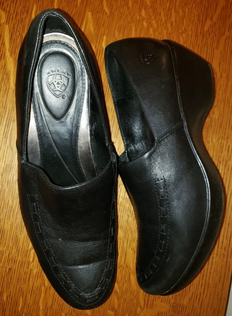 Ariat store shoes black