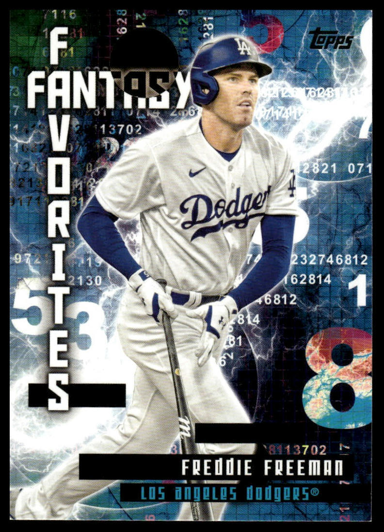 2024 Topps #FF-13 Freddie Freeman Fantasy Favorites
