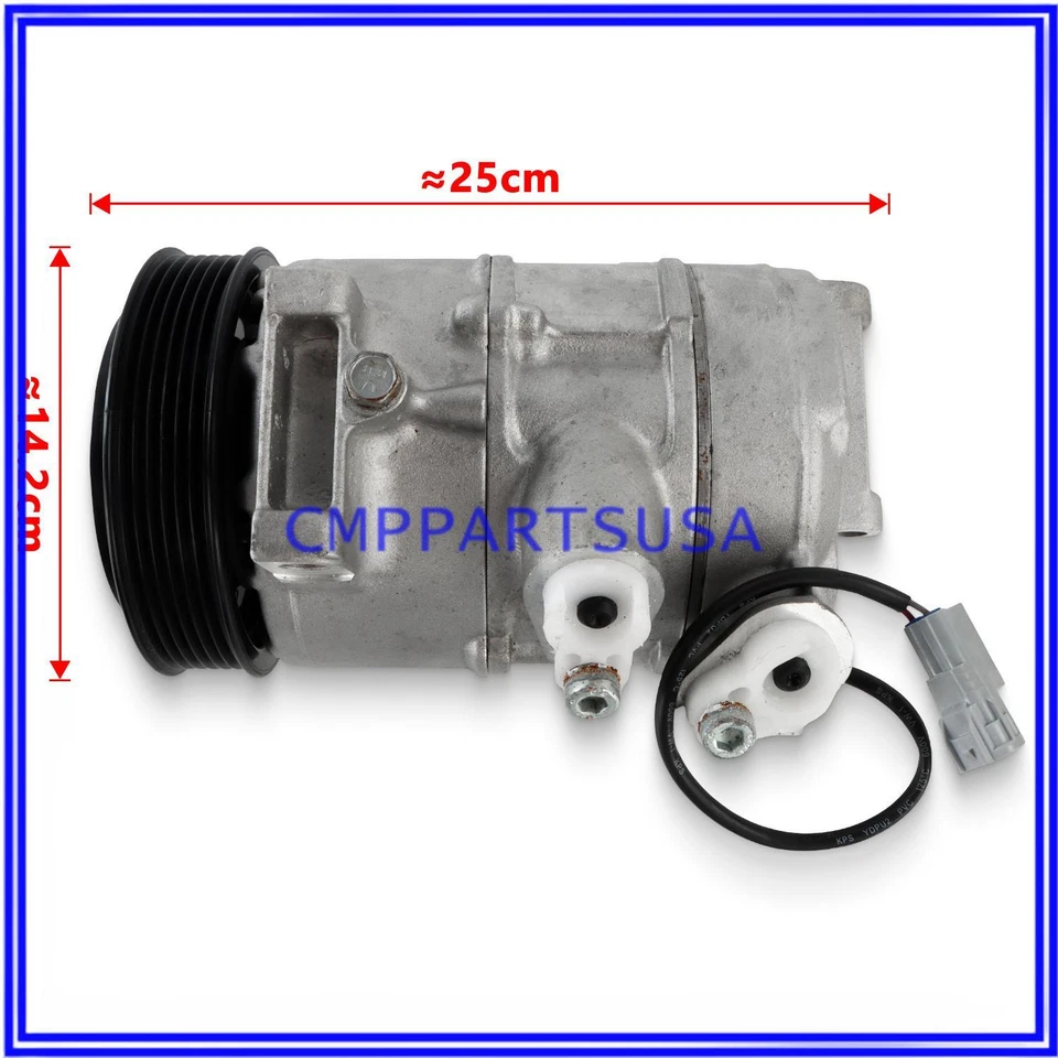 Compresor de aire acondicionado 55111610AA 55111610AB 55111610AC para Dodge calibre Jeep Compass Foto 2 de 4
