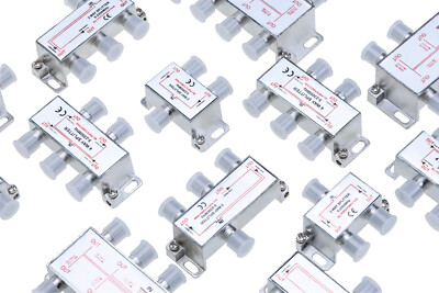 #ad TV Coaxial Cable Splitter 2 3 4 6 8 Way for RG6 RG59 5 2300 MHz Multi Pack LOT $169.49