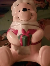 Disney Winnie the Pooh Holiday Cookie Jar Zrike Brands