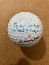 Barbara Walters Signed Golf Ball Clean ball with JSA