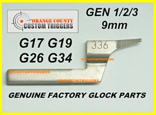 Glock OEM 9mm Ejector 17 19 26 34 Replacement Factory Ejector # 336