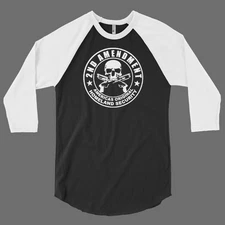 2nd Amendment Graphic Tee Baseball Tee Shirt Classic Homeland Security Pro Club