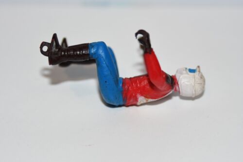 Motocross Hill-Hopper Tootsietoy Vintage 1985 Moto Sporca Moto Uomo Rider - Foto 4 di 6