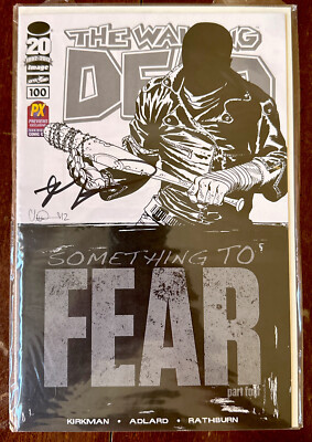Walking Dead #100 SDCC PX Previews Exclusive Variant Signed By ROBERT KIRKMAN