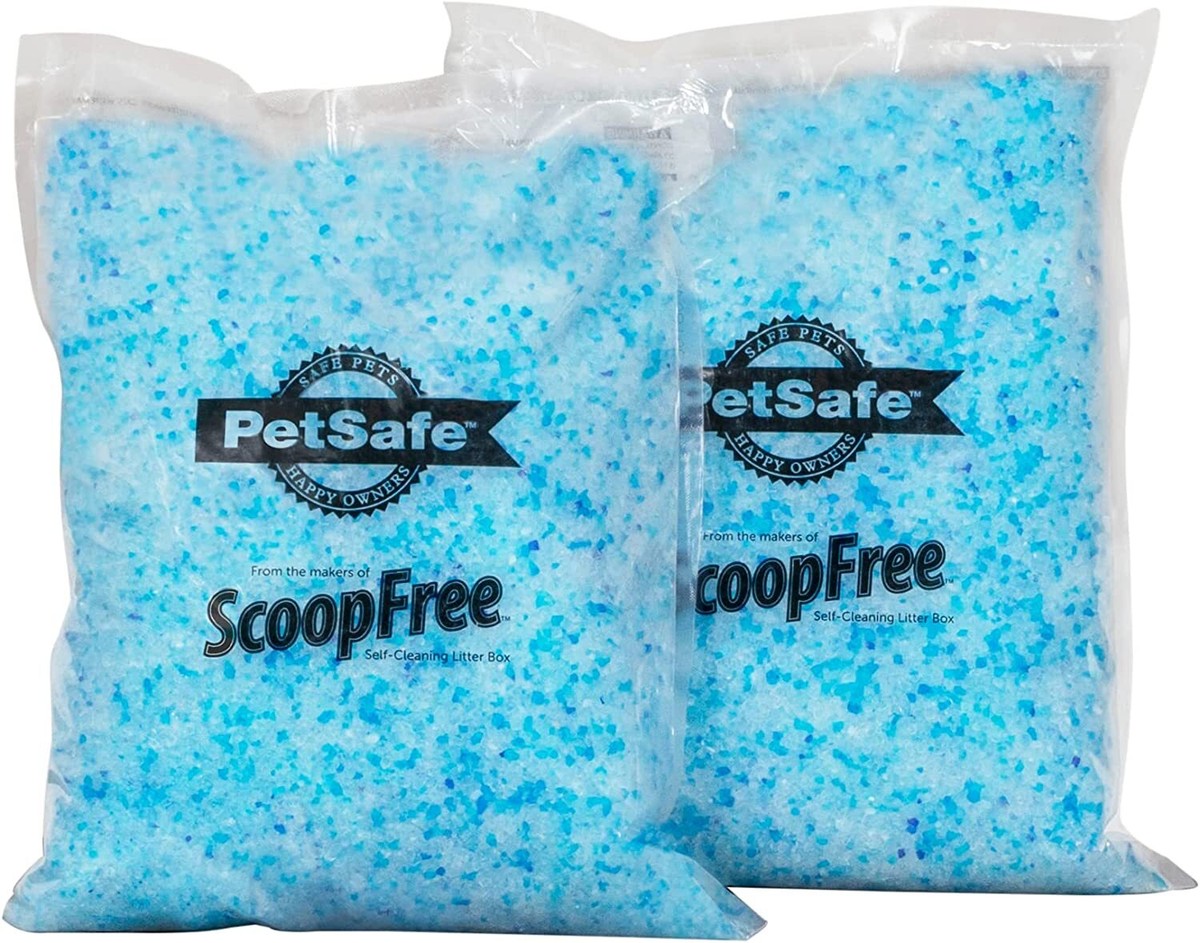 PetSafe- Scoopfree Premium Blue Non Clumping Crystal Cat Litter