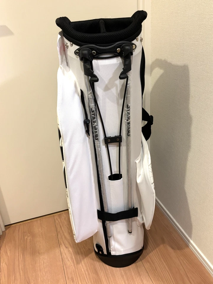 Bolsa de palos de golf Star Wars Storm Trooper con soporte Caddie Caddy blanca 9,0 para 47,5 pulgadas Foto 3 de 4