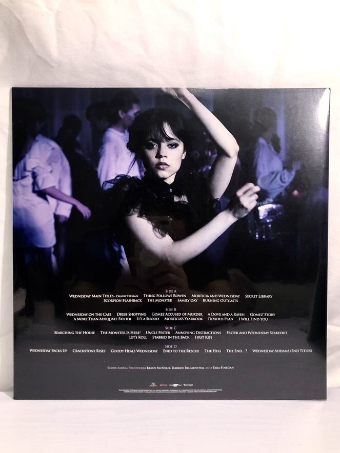 WEDNESDAY Season 1 2LP Vinyl - Netflix - MONDO EXCLUSIVE - LTD 500