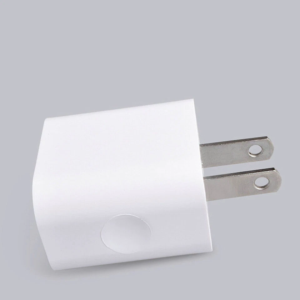 US 3 Pcs USB Charger Adapter Dual Port Power Adapter High-Speed Data Sync Wall - Image 4 of 4