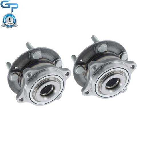 Pair of Rear Wheel Hub Bearings for 2007-2018 Hyundai Santa Fe 2011-2015 Sorento - Picture 6 of 15