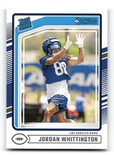 2024 Panini Donruss Football Rated Rookie- #352 Jordan Whittington