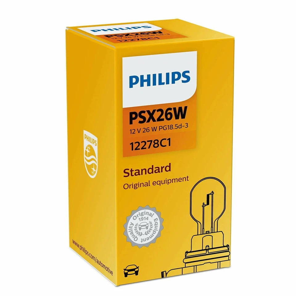 PHILIPS 12278C1 PSX26W Vision Standard PG18.5d-3 Tagfahrlicht x1 - Bild 1 von 1
