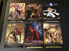 2024 Marvel Renditions Spider-Man pick a card BASE CARDS & IMPEL INSERTS