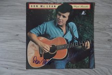 Don McLean Autogramm signed LP-Cover "Playing Favorites" Vinyl