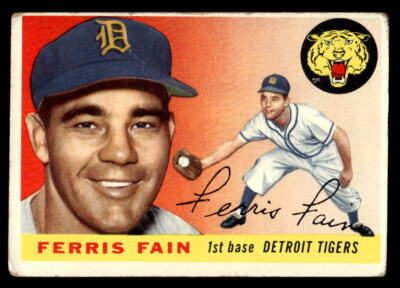1955 Topps #11 Ferris Fain *Low Grade*