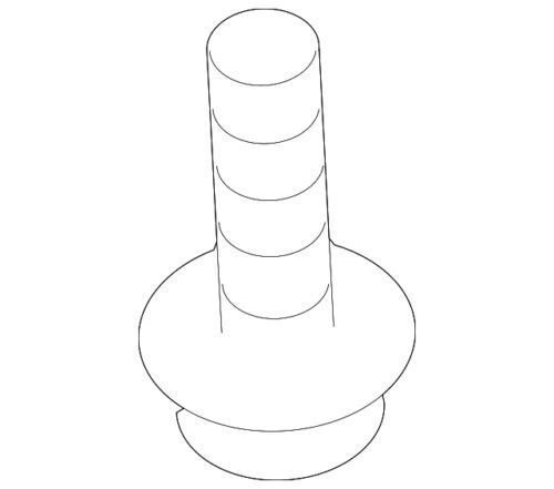 Tornillo de montaje del brazo de control inferior para Ford (P/N W500442-S309)