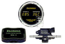 Zeitronix Ethanol Content Analyzer Eca-2 Kit Dual E Fuel Temperature Gauge Zeitronix Ethanol Content Analyzer Eca-2 Kit Dual E Fuel Temperature Gauge