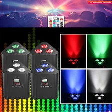 Akku LED Par Scheinwerfer RGBW DMX Bühnenlicht Wiederaufladbares Bar Party Show