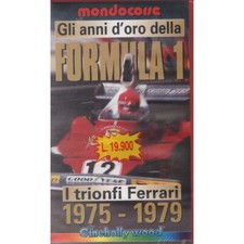 Gli Anni D' Oro Della Formula 1, I Trionfi Ferrari 1975, 76 VHS Mondocorse Univi
