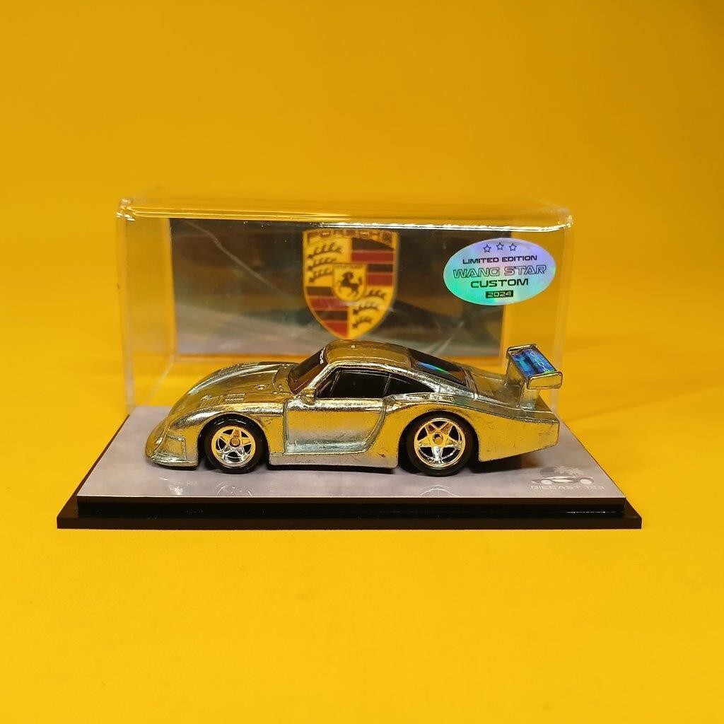 Hot Wheels PORSCHE 935-78 ZAMAC (WANGSTAR CUSTOM) REAL RIDERS
