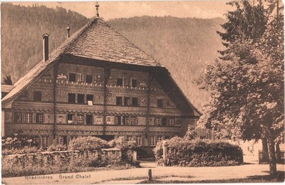 Noséda Vevey Rossinières Grand Chalet Swiss Architecture Historic Building