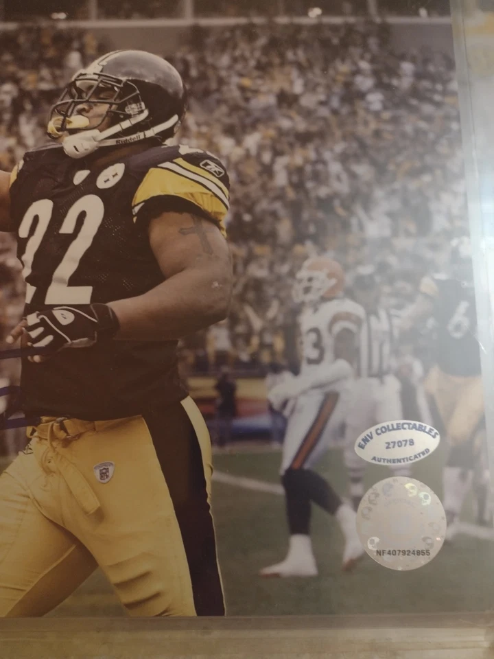 Фотография с автографом дуче Стейли 8 x 10 Pittsburgh Steelers футбол сертификат подлинности - Изображение 2 из 4