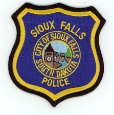 SOUTH DAKOTA SD SIOUX FALLS POLICE NICE SHOULDER PATCH SHERIFF
