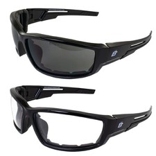 Birdz Eyewear Swoop Anti-Fog Padded Motorcycle Sunglasses Riding Glasses 2 Pa...