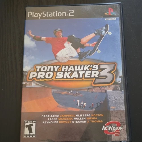 Activision Tony Hawk's Pro Skater 3 PlayStation 2 Sports Action 2001 T
