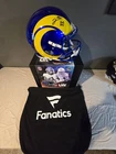 Jared Verse Autographed RAMS Full-Size Authentic Helmet w/ Fanatics COA