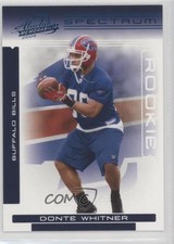 2006 Playoff Absolute Memorabilia Rookie Spectrum Blue 18/250 Donte Whitner 2s1