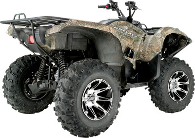 MOOSE OFFROAD Wheel - 387X - Front - Machined Black - 12x7 - 4/156 - 4+3
