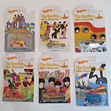 Hot Wheels The Beatles Yellow Submarine Set Of 6 2016 Release