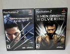 X2 Wolverine’s Revenge & X-Men Origins Wolverine PlayStation 2 PS2 CIB Manual