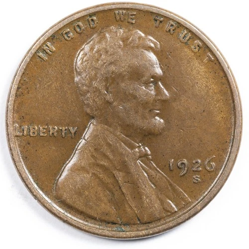New Listing1926-S Wheat Penny Very Fine (VF)