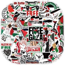 100PCS Colorful Free Palestine Stickers Freedom Waterproof 1