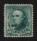 CKStamps: US Stamps Collection Scott#226 10c Webster Mint H OG Small Thin