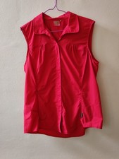 Red Kathmandu Sleeveless Hiking Outdoor Camping Top Vest Size 12
