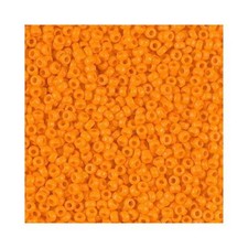 Miyuki Seed Beads 90405/11-405 11/0 Opaque Tangerine 24g