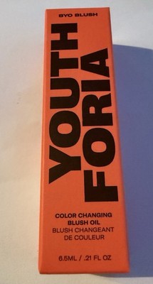 Youthforia BYO Blush Color Changing Blush Oil in CHEMICAL REACTION 0.21 oz NEW