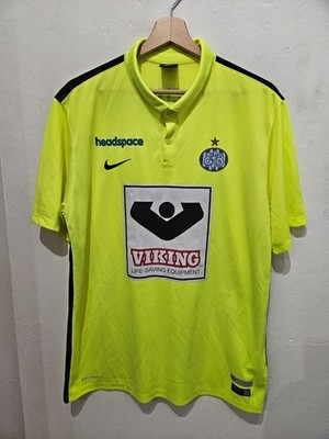 ESBJERG FB 2017 2018 SIZE L NIKE JERSEY SHIRT TRIKOT FOOTBALL FOTBOLDTROJE