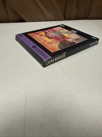 China Warrior (TurboGrafx-16, 1989) CIB w/Manual/Rare Box/Foam VF-NM Tested!!