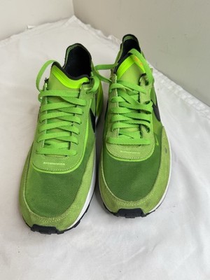 Size 11.5 - Nike Waffle One Electric Green