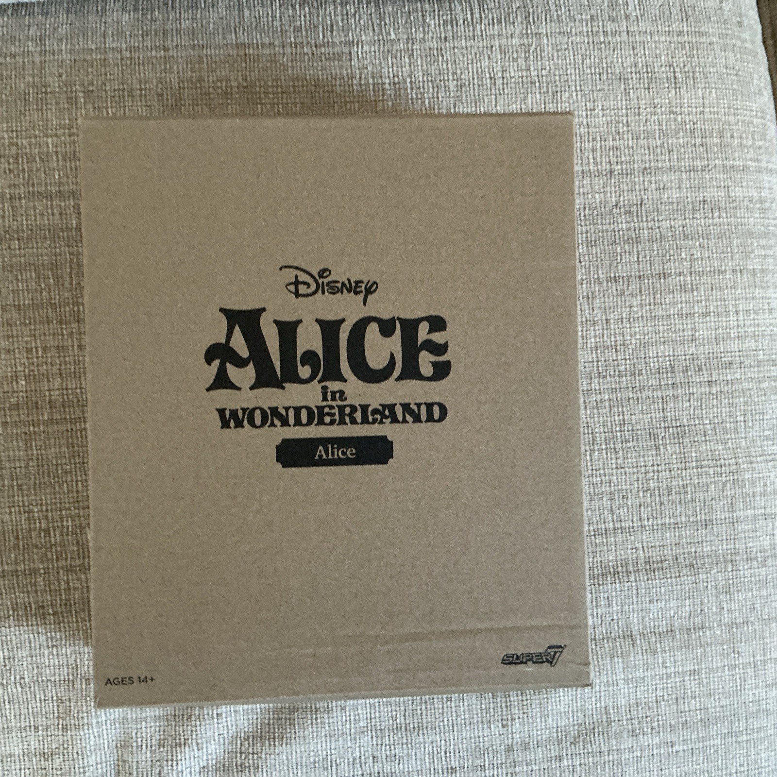 Super 7 Disney Ultimates Alice in Wonderland ALICE Action Figure New in box