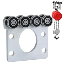 8 Wheel Trolley Assembly Rollers.Bearing Trolley Assembly.The top of The Trol